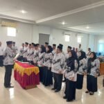 Pelantikan Pengurus PGRI Kota LubukLinggau periode 2025 - 2030. Foto Pgri Lubuklinggau
