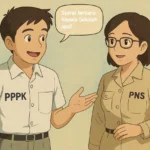 Permendikdasmen no 7 tahun 2025 menjadi kontroversi, Guru PPPK lebih mudah menjadi kepala sekolah di bandingkan guru PNS. Foto net
