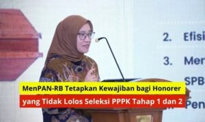 MenPAN-RB Rini Widyantini tetapkan kewajiban bagi honorer yang akan diangkat menjadi PPPK paruh waktu. (Instagram @officialriniwidyantini )